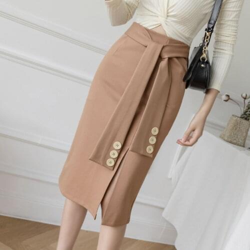 Saudave Long Pencil Skirts