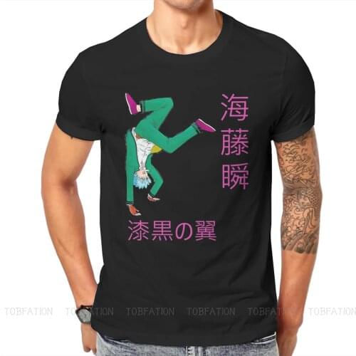 Shun Kaido O Neck TShirt Saiki Kusuo No Psi Nan Japanese Manga Psychokinesis ACG Pure Cotton Original T Shirt Men Clothes