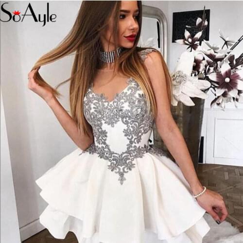 SoAyle Womens Satin Dresses