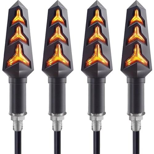 Led motorcycle turn signal FOR tiger 1200 vmax 1200 bandit tmax 530 sx dx 2017 2018 zzr400 cbf 600 aprilia pegaso 650 gsf 650