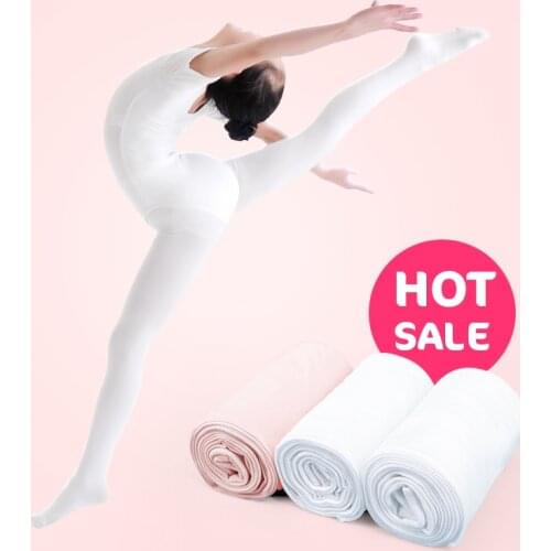 Children Teenager Warm Footed Ballet Tights Girls Dance Pantyhose Kids Adult Nylon Gymnastics Leggings 80D/90D/800D