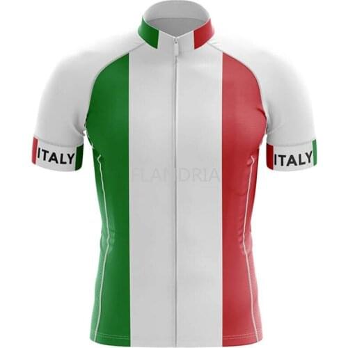 FLANDRIA Cycling Jersey Man Mountain Bike Clothing Quick-Dry Racing MTB Bicycle Clothes Uniform Breathale Cycling Clothing Wear