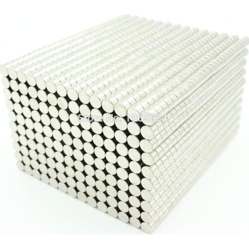 1000pcs Neodymium N35 Dia 6mm X 4mm Strong Magnets Tiny Disc NdFeB Rare Earth For Crafts Models Fridge Sticking magnet 6x4mm