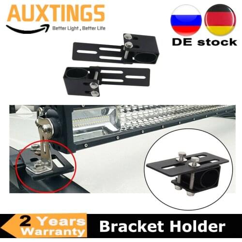 2x Car Roof Rack Light Bracket Holder Bumper Mounting Kit for Work Light Bar