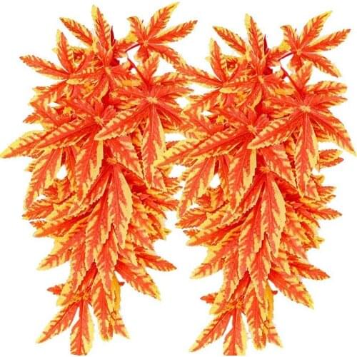 2 Packs of Hanging Rattan Terrariums for Reptile Plants, with Suction Cups, for Pet Supplies in Reptile Glass Jars