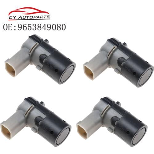 4PCS New High Quality PDC Parking sensor For Peugeot 207 Citroen C4 9653849080