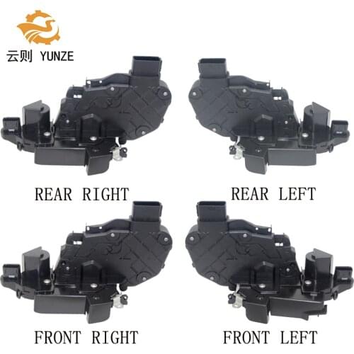 4PCS FRONT REAR LEFT RIGHT SIDE DOOR LATCH MECHANISM LOCK ACTUATOR FOR LAND RANGE ROVER SPORT EVOQUE DISCOVERY 4 2010