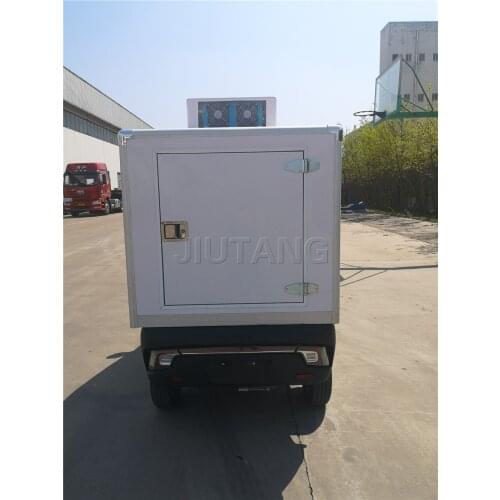5000W Motor Refrigerated Truck Mini Electric Delivery Cars Box Pup Truck Electric Food Car New Energy Vehicle