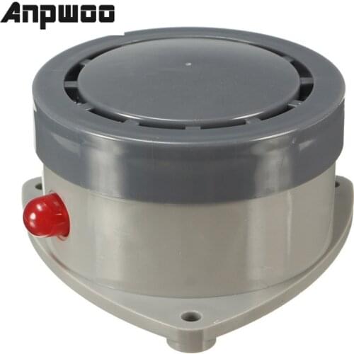 ANPWOO ABS Plastics Water Leak Detector Water Sensor Leak Alarm with Caution Light Home Security Durable Quality