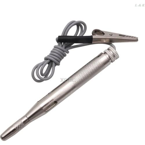 Auto Car Motorcycle Circuit Tester Gauge Test Voltmeter Light Bulb 6V 12V 24Volt M08 dropship