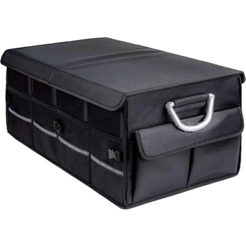 Large Capacity Stowing Tidying Case Foldable Car Trunk Storage Box Auto Small Objects Tool Organizer Storage Accessories Supplie