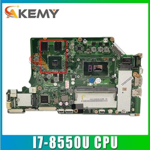 C5V01 A615 A615-51G LA-E892P NBGT011001 NB.GT011.001 For ACER aspire laptop Motherboard N17S-G1-A1 I7-8550U CPU DDR4 Mainboard