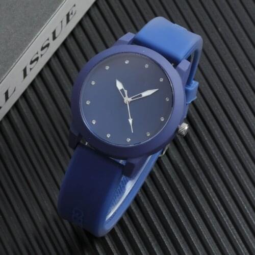Famous Popular Brand Watches for Mens Luxury Big Dial Silicone Band Watch Mens Fashion Casual Quartz Wristwatches Clock HILFG