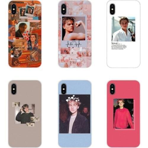Young Leonardo DiCaprio For Samsung Galaxy J1 J2 J3 J4 J5 J6 J7 J8 Plus 2018 Prime 2015 2016 2017 Accessories Phone Shell Covers