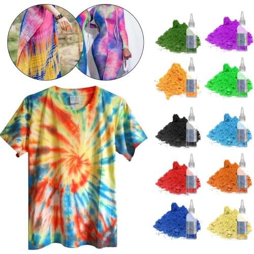 Diy Reactive Powder Cold Dyeing To Change Clothes Adult And Children Creative Clothes Fabric Handmade Color Dye Свечи Красители
