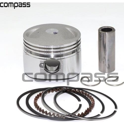 44mm 49CC 52CC 2 Stroke Engine Piston kit for mini bike brush cutter trimmer with 1E44F-5 engine