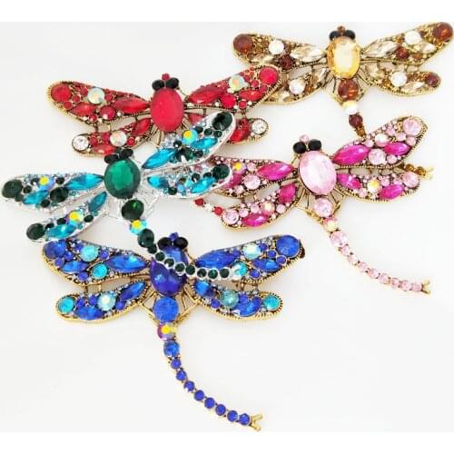 Moheynor Dragonfly Brooches For Clothes