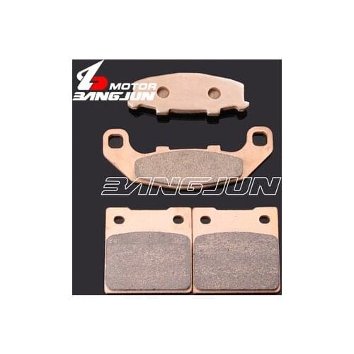 Motorcycle Front Rear Metal Brake Pads For SUZUKI GSX250 GSF250 74A