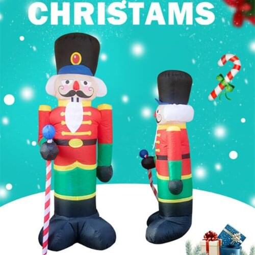 240cm Inflatables Xmas Santa Claus Blow Up Holiday Party Indoor Outdoor Garden Inflatable Helium Balloon New Year Decoration Hot