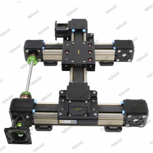 Mjunit XY axis gantry structure linear module synchronous belt slide with high-speed, guide rail non-standard automatic