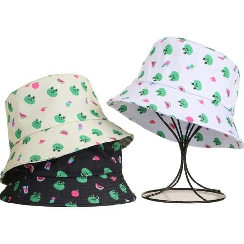 Unisex Harajuku Bucket Hat Fishing Outdoor Hip Hop Cap Mens Summer for Fisherman Hat Women New Bob Hat