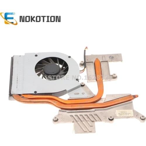 NOKOTION 60.4CG52.003 Radiator For ACER aspire 5738 5738G laptop cooling heatsink with fan cooler
