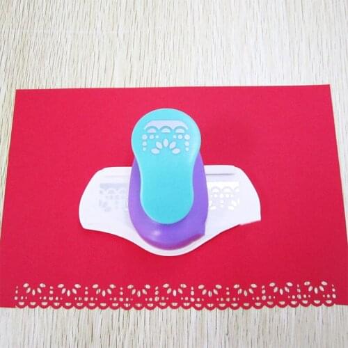 Foliage shape fancy border punch school DIY paper cutter leaf embossing punch scrapbook handmade edge device party craft gifts