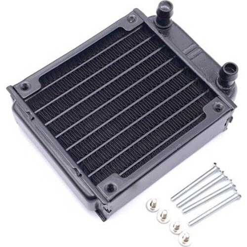 Computer LED CPU Cooling Water Drain Water Cooling Row Beauty Equipment Cooling Industrial Row 80 Straight Mouth Water Cooling R