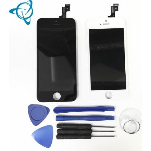 Shenyan LCD screen assembly for iphone 5s Display Part Glass Touch Panel Digitizer Assembly