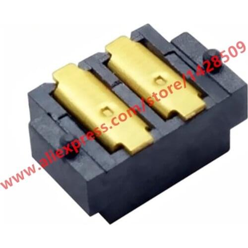 10pcs 2.0mm Pitch Battery Famale Connector Assembly 3A 2-pin Minitype Battery Interface Adaptor For Notebook Computer