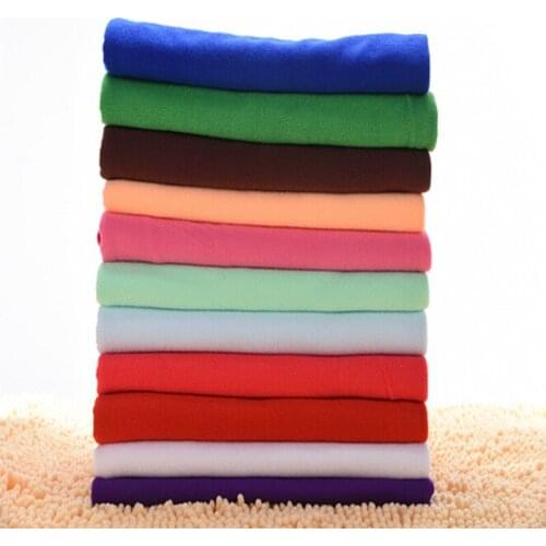 10pcs Microfiber Car Cleaning Towels Thick Plush Soft Absorbent Washing Cloth Car Care Wax Polishing Detailing Towel 25*25cm