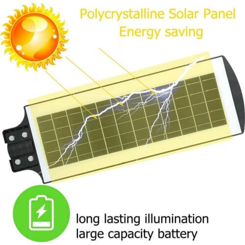 234LED Solar Lamp 300W Radar Sensor Motion Induction Timing Street Light with Remote Control