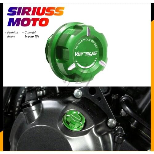 Motorcycle Accessories Engine Filler Oil Cap Case for Kawasaki Versys 650 1000 After 2007