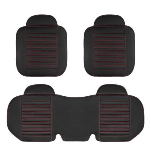 PU leather car seat cover universal seat cover four season car cover cushion car interior accessories cushion protection pad