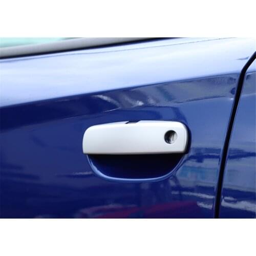 4pcs Exterior Door Handle Decorative Cover Trim for Dodge Charger 2010+ Car Stickers Car Accessories Exteriror Decoration