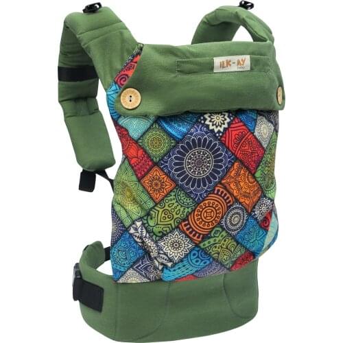 SERESSTORE First-Month Baby Handy Kangaroo Ethnic Pattern 3 Months - 4 Years