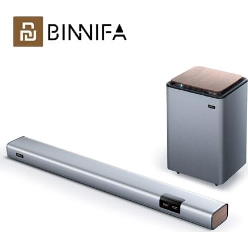 BINNIFA Home theater speakers Live-2S Bluetooth 5.0 touch + 5.8G wireless DSP Heavy bass LED touch screen
