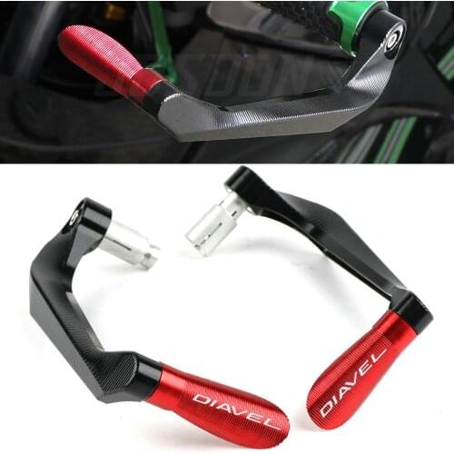 For DUCATI Diavel Carbon XDiavel S Motorcycle 7/8" 22mm Handlebar Grips Guard Brake Clutch Levers Handle Bar Guard Protector