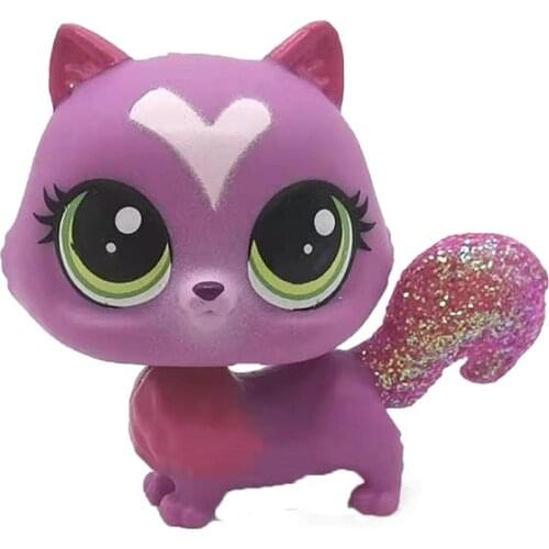 Little Animal Model Toys Pet Shop Mini Cat Puppy Old LPS Toys Action Figures Kids toys for a gift