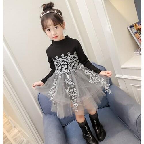 Girls 'Dresses Childrens Floral Dress Girls' Dresses Lace Party Dresses Kids Princess Dresses
