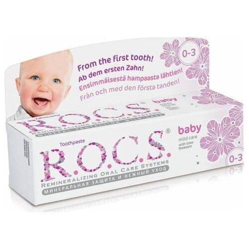 Зубные пасты детские R.O.C.S. China At AliExpress