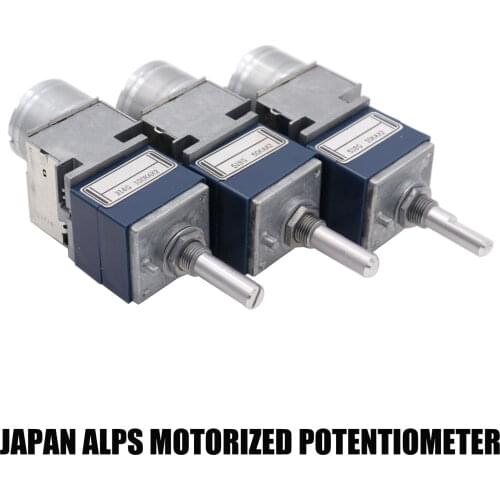 VOLUME POTENTIOMETER Dual 2*10K 2*50K 2*100K Stereo ALPS RK27 Attenuator Remote Volume Sound Control For Audio AMP DAC HiFi DIY
