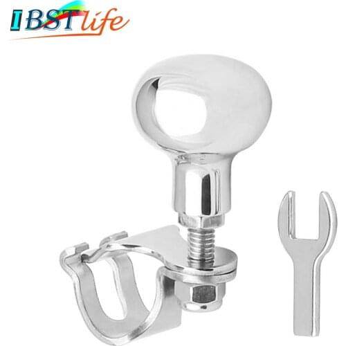 Stainless steel 316 Steering Wheel Power Handle Ball Grip Knob Turning Helper Hand Control for Marine Boat Yacht