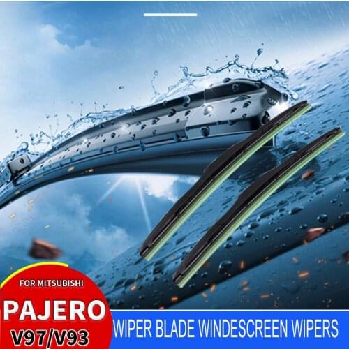 Car Wiper Blade Universal Windscreen Windshield For Mitsubishi Pajero V97V93 Rubber Wiper Car Accessories