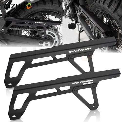 Motorcycle Chain Guard Protection Cover CNC FOR SUZUKI VSTROM V-STROM 1050 XT Vstrom 1050XT 2020 2021 V-STROM1050XT V-STROM1050