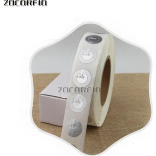 1000pcs/lot IS14443A NFC Tags Sticker 13.56 MHZ 25mm Chip Universal Durable For Mobile Phone