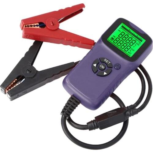 12V Automotive Vehicle Car Battery Resistance CCA Voltage Tester Digital Battery Analyzer Diagnostic Tool