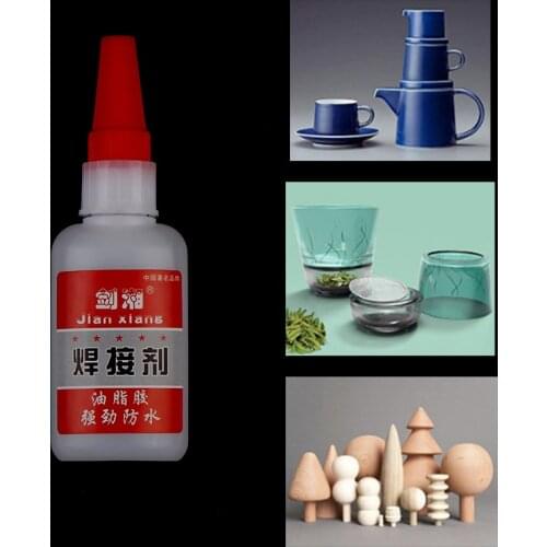 50g/20g Universal Welding Glue Plastic Wood Metal Rubber Tire Repair Glue Solder Agent Super Glue Semiautomatic Welding Kit 1pc
