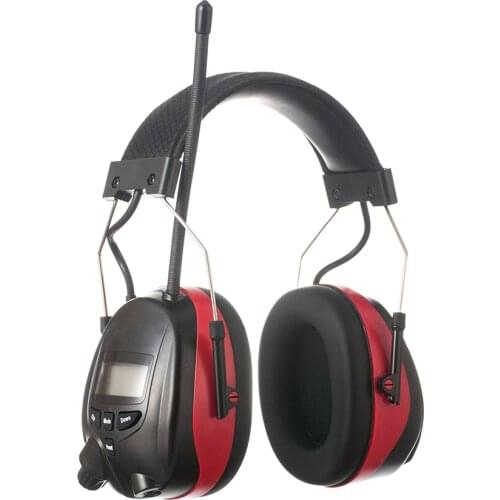 Bluetooth Hearing Protection Earmuffs with AM FM Radio and MP3 Compatible Electronic Noise Reduction Ear Protector Headphones