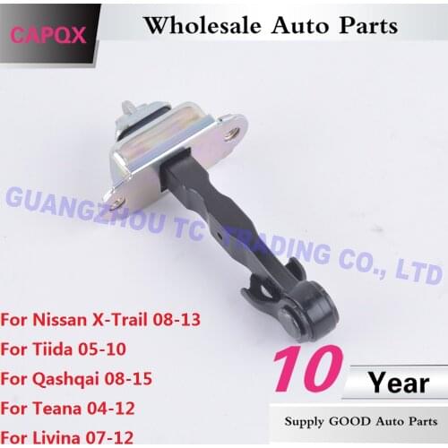 CAPQX Front or Rear Door Stop Check Strap Replace For Nissan X-Trail 08-13 Tiida 05-10 Livina 07-12 Qashqai 08-15 Teana 04-12